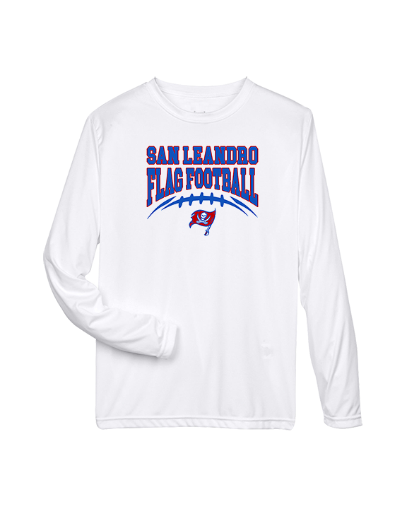 San Leandro HS Flag Football Football - Performance Longsleeve