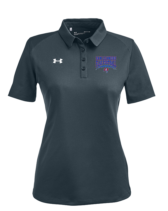 San Leandro HS Flag Football Football - Under Armour Ladies Tech Polo