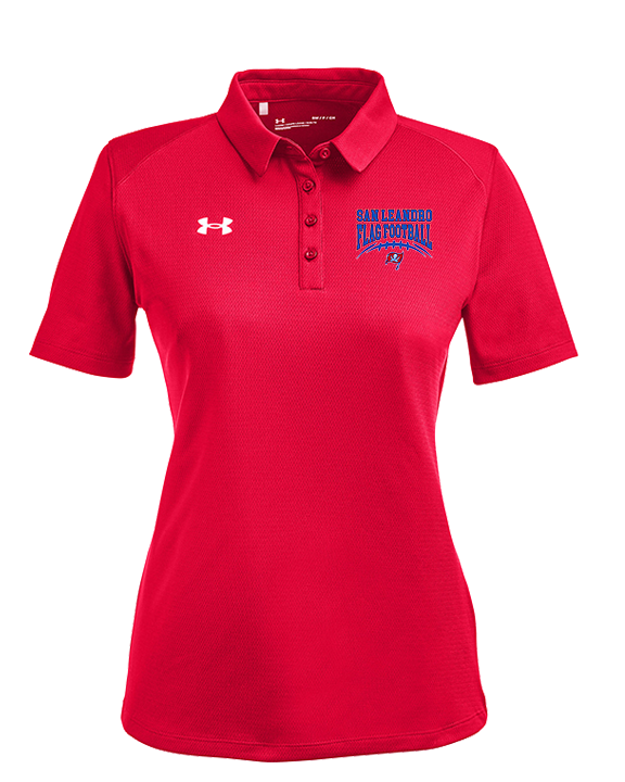 San Leandro HS Flag Football Football - Under Armour Ladies Tech Polo