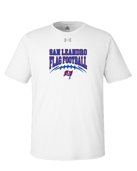 San Leandro HS Flag Football Football - Under Armour Mens Team Tech T-Shirt