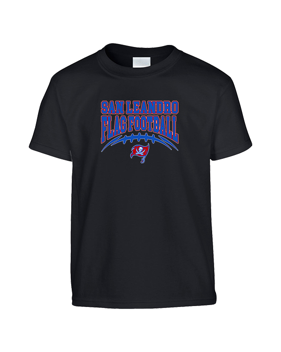 San Leandro HS Flag Football Football - Youth Shirt