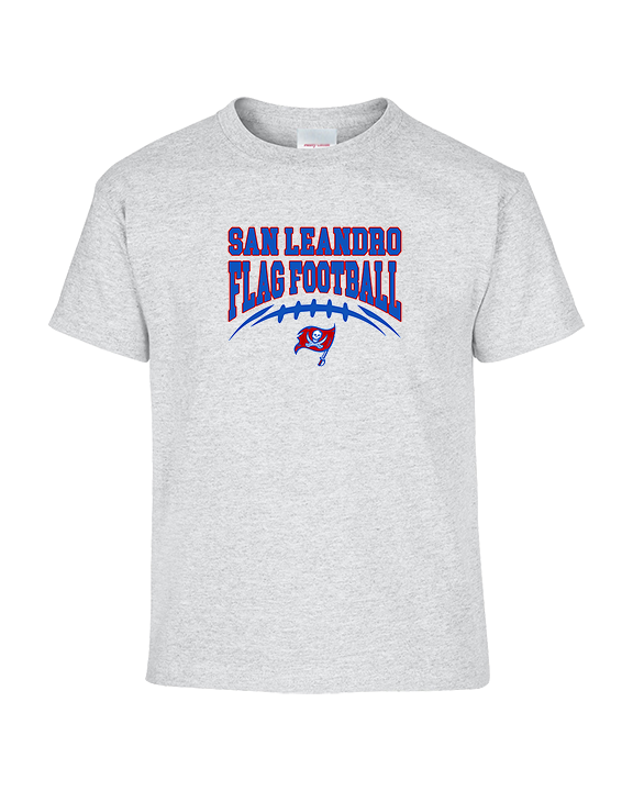 San Leandro HS Flag Football Football - Youth Shirt