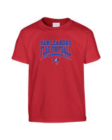 San Leandro HS Flag Football Football - Youth Shirt