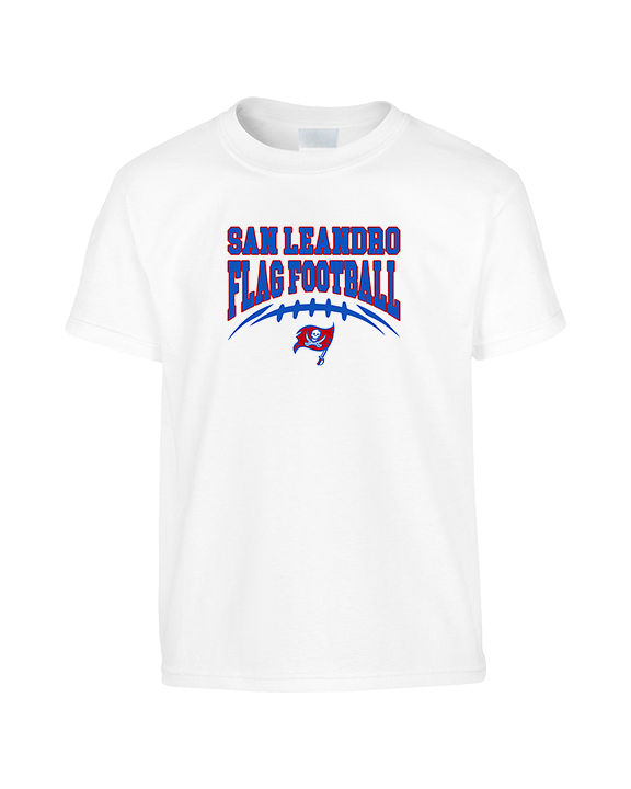San Leandro HS Flag Football Football - Youth Shirt
