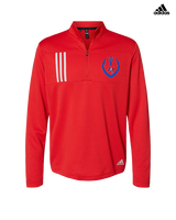 San Leandro HS Flag Football Full Football - Mens Adidas Quarter Zip
