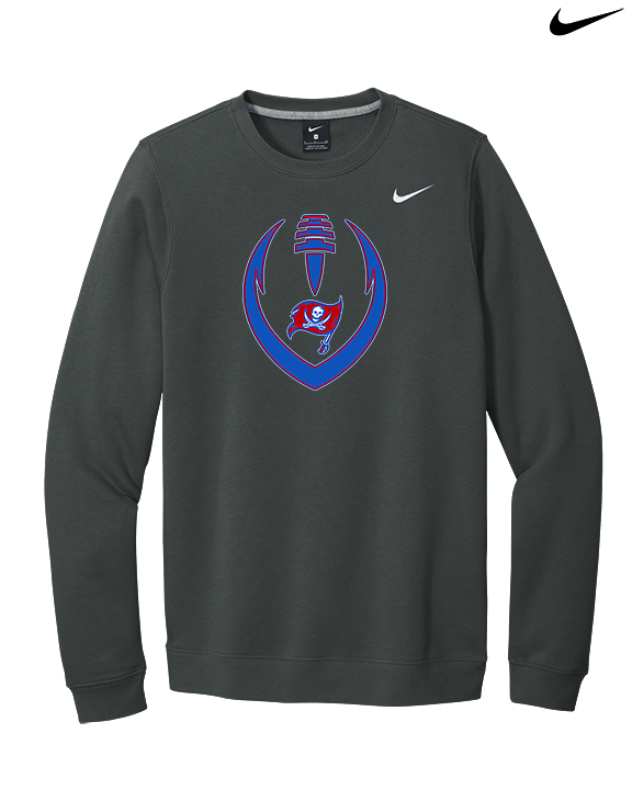San Leandro HS Flag Football Full Football - Mens Nike Crewneck