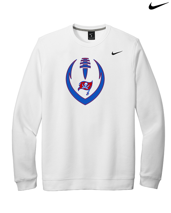 San Leandro HS Flag Football Full Football - Mens Nike Crewneck