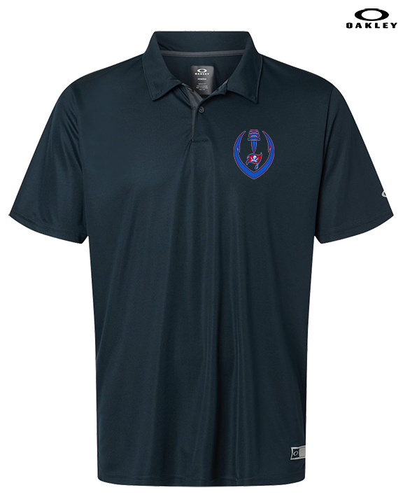 San Leandro HS Flag Football Full Football - Mens Oakley Polo