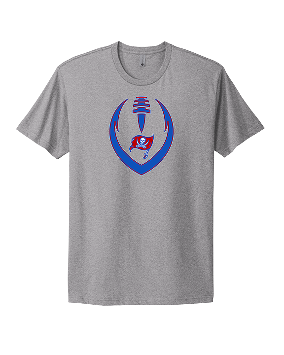 San Leandro HS Flag Football Full Football - Mens Select Cotton T-Shirt