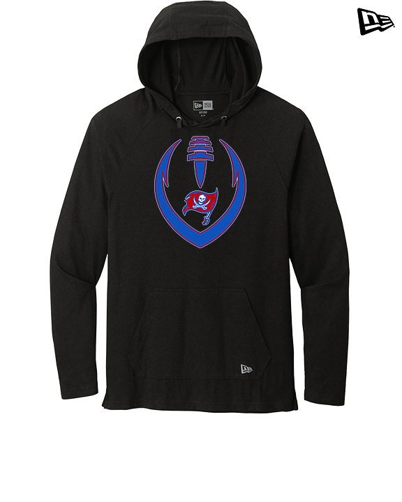 San Leandro HS Flag Football Full Football - New Era Tri-Blend Hoodie