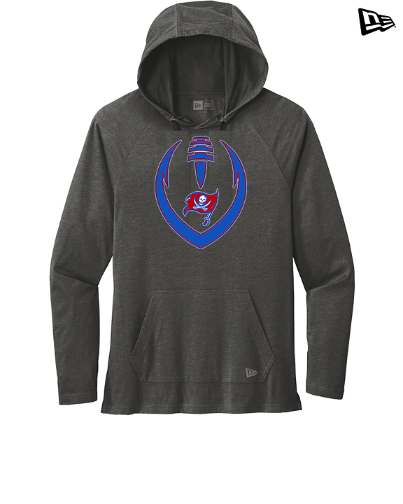San Leandro HS Flag Football Full Football - New Era Tri-Blend Hoodie