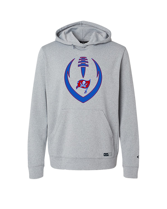 San Leandro HS Flag Football Full Football - Oakley Performance Hoodie