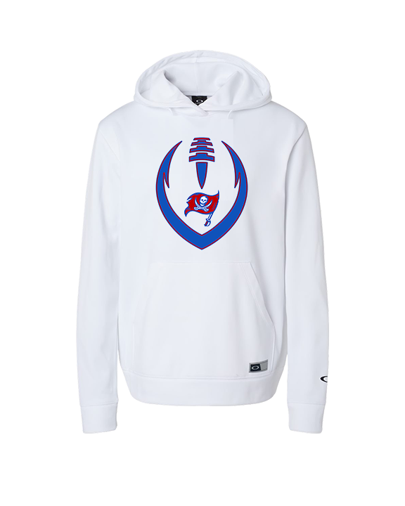 San Leandro HS Flag Football Full Football - Oakley Performance Hoodie