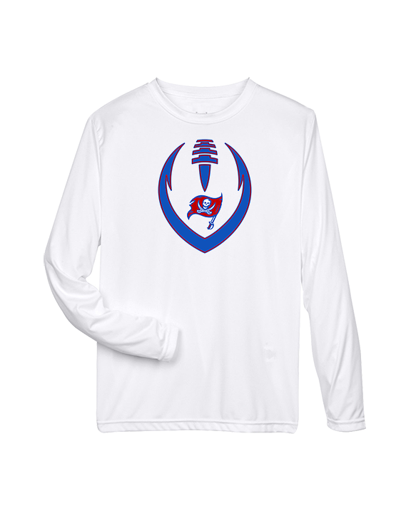 San Leandro HS Flag Football Full Football - Performance Longsleeve