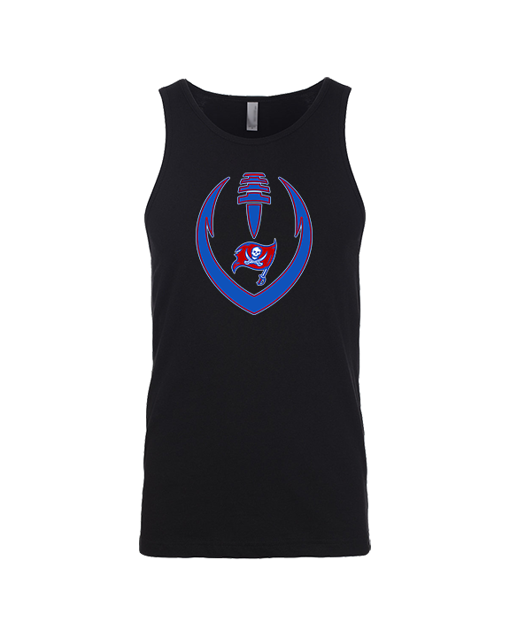 San Leandro HS Flag Football Full Football - Tank Top