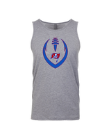 San Leandro HS Flag Football Full Football - Tank Top