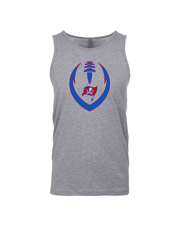 San Leandro HS Flag Football Full Football - Tank Top