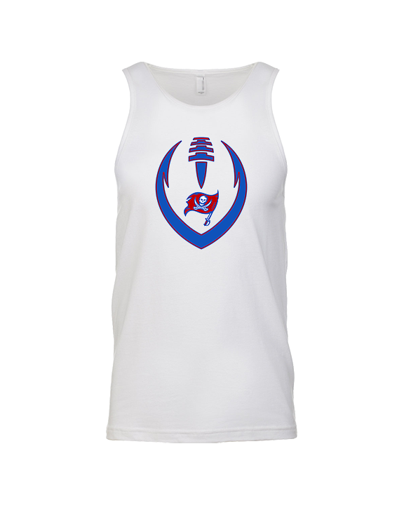 San Leandro HS Flag Football Full Football - Tank Top