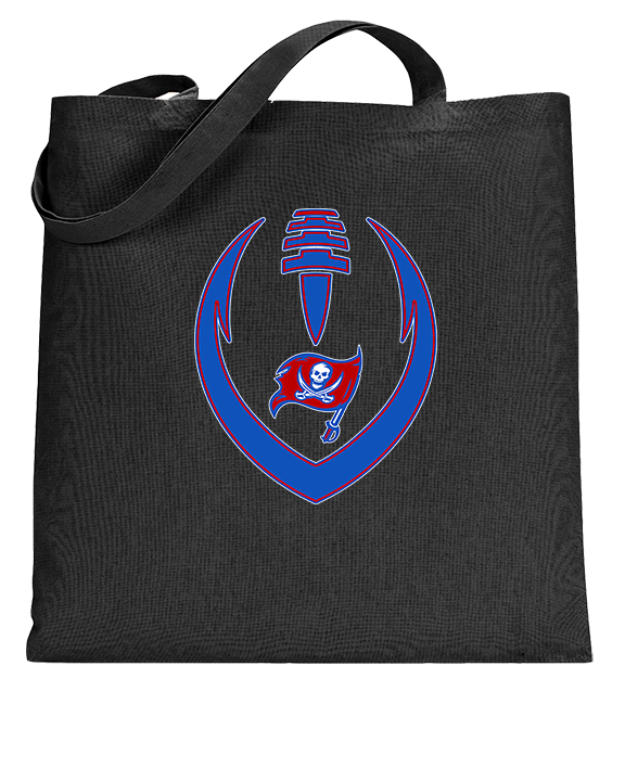 San Leandro HS Flag Football Full Football - Tote