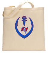 San Leandro HS Flag Football Full Football - Tote