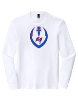 San Leandro HS Flag Football Full Football - Tri-Blend Long Sleeve