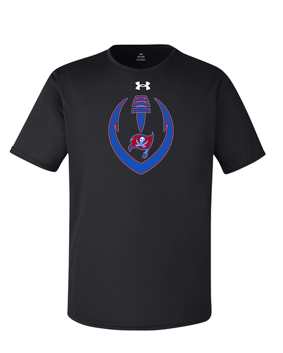 San Leandro HS Flag Football Full Football - Under Armour Mens Team Tech T-Shirt