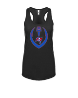 San Leandro HS Flag Football Full Football - Womens Tank Top