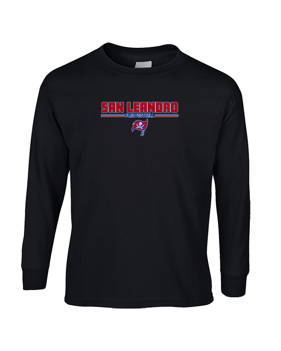San Leandro HS Flag Football Keen - Cotton Longsleeve