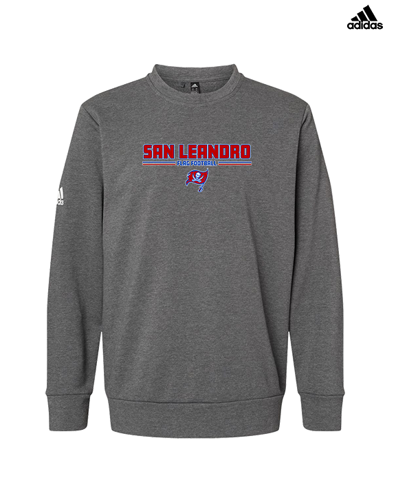 San Leandro HS Flag Football Keen - Mens Adidas Crewneck