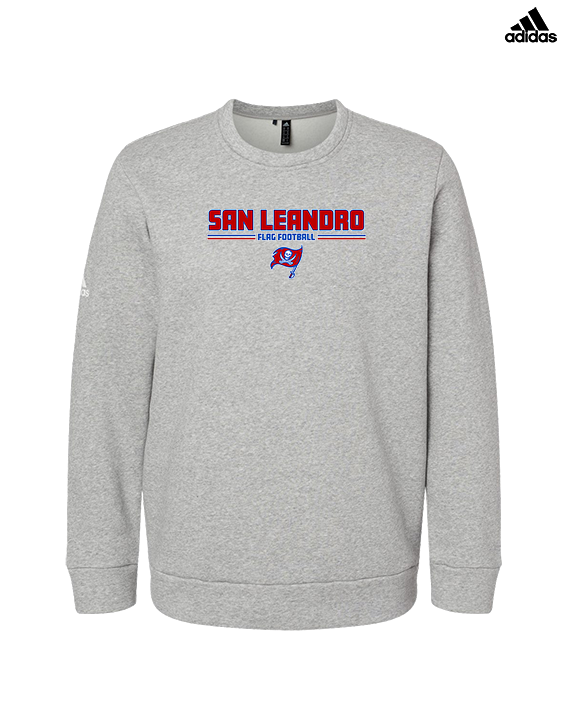 San Leandro HS Flag Football Keen - Mens Adidas Crewneck