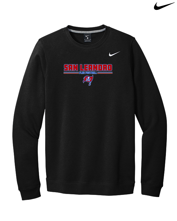 San Leandro HS Flag Football Keen - Mens Nike Crewneck