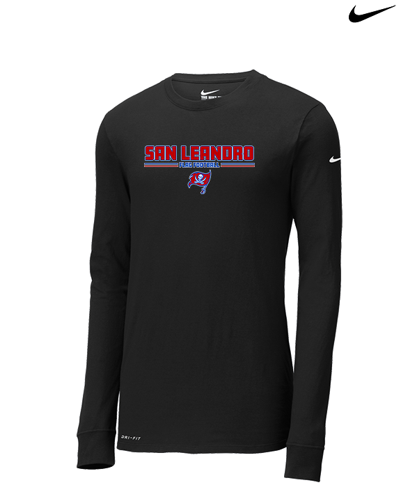 San Leandro HS Flag Football Keen - Mens Nike Longsleeve