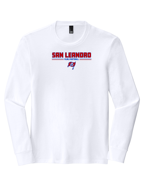 San Leandro HS Flag Football Keen - Tri-Blend Long Sleeve