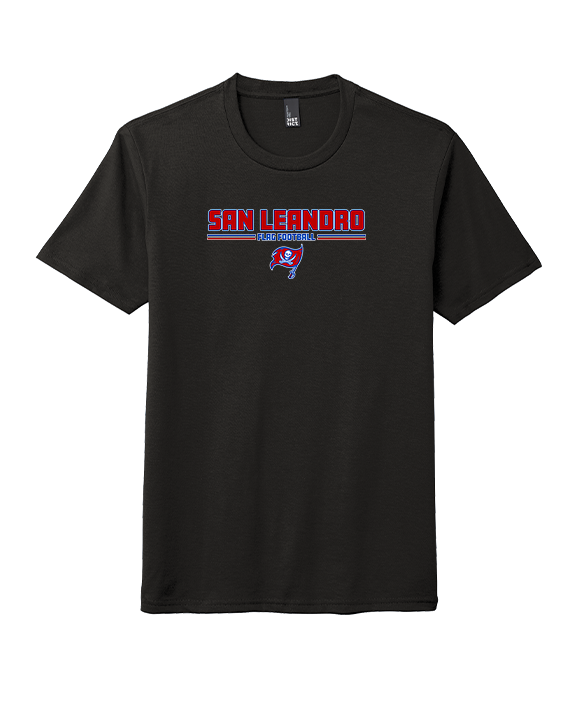 San Leandro HS Flag Football Keen - Tri-Blend Shirt