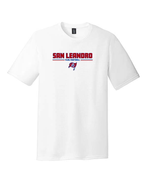 San Leandro HS Flag Football Keen - Tri-Blend Shirt
