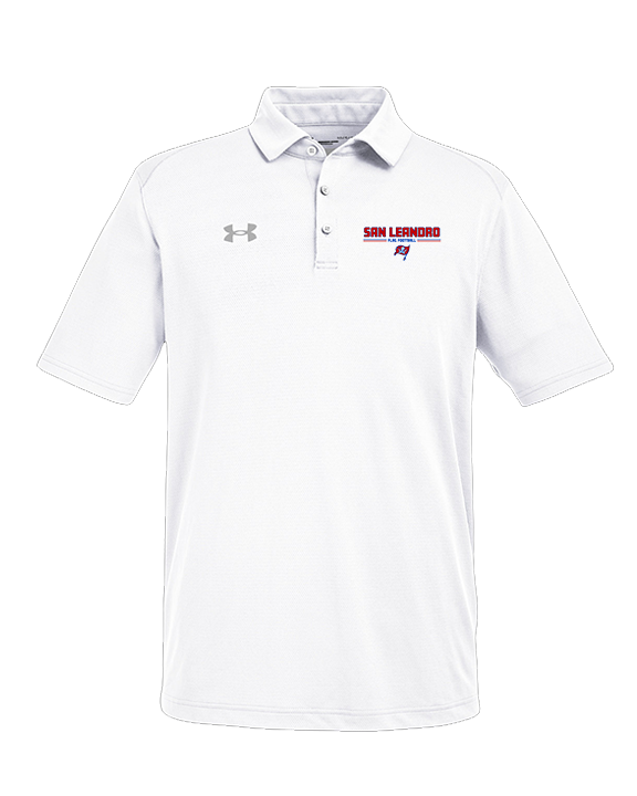 San Leandro HS Flag Football Keen - Under Armour Mens Tech Polo