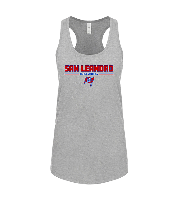 San Leandro HS Flag Football Keen - Womens Tank Top