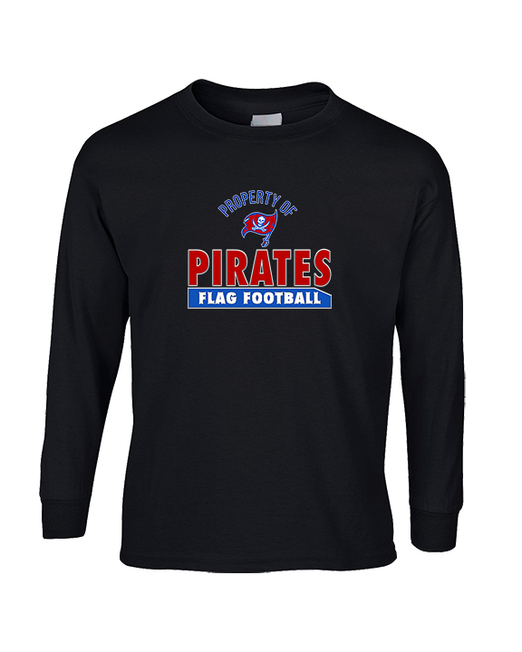 San Leandro HS Flag Football Property - Cotton Longsleeve