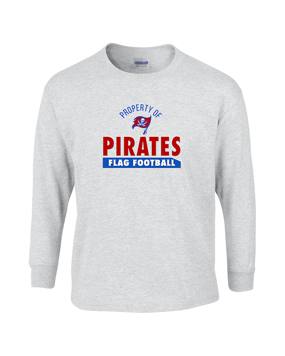 San Leandro HS Flag Football Property - Cotton Longsleeve