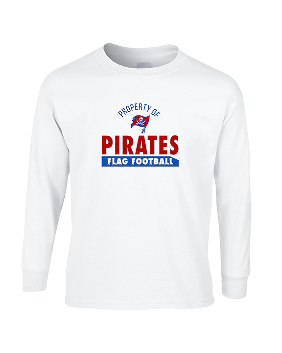 San Leandro HS Flag Football Property - Cotton Longsleeve