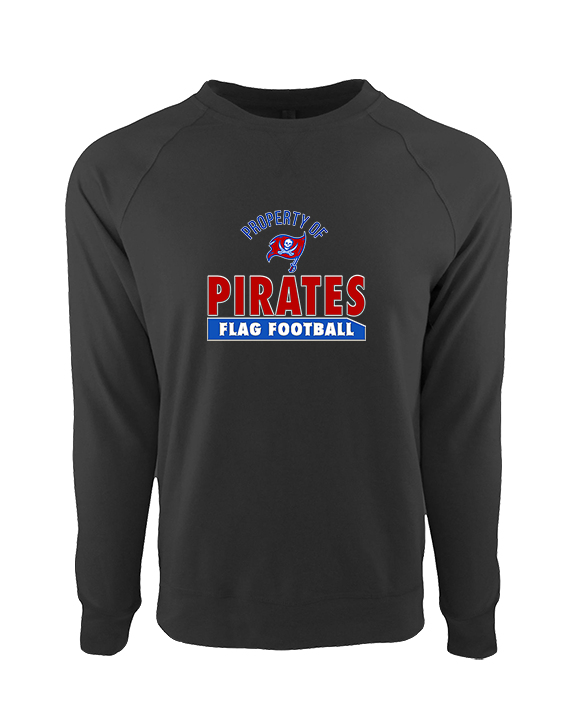 San Leandro HS Flag Football Property - Crewneck Sweatshirt