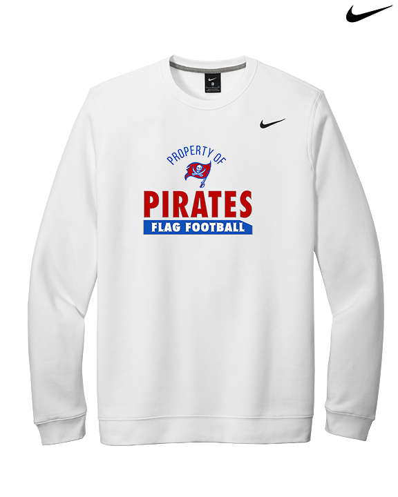 San Leandro HS Flag Football Property - Mens Nike Crewneck
