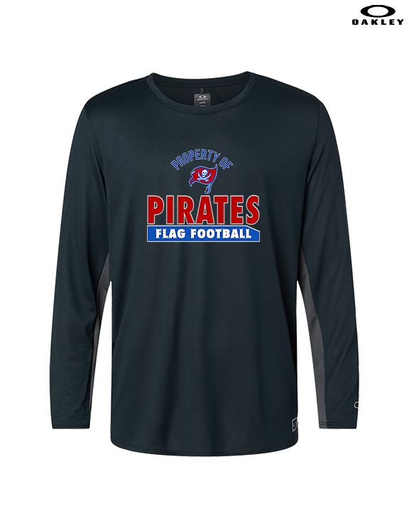 San Leandro HS Flag Football Property - Mens Oakley Longsleeve