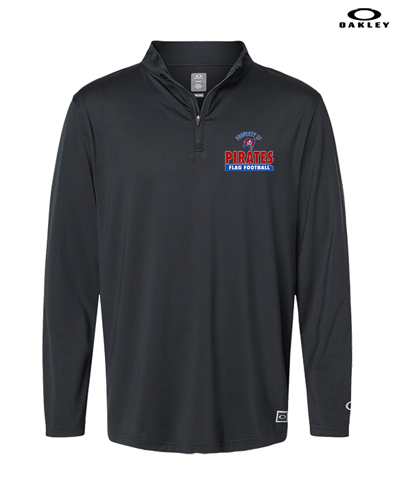 San Leandro HS Flag Football Property - Mens Oakley Quarter Zip