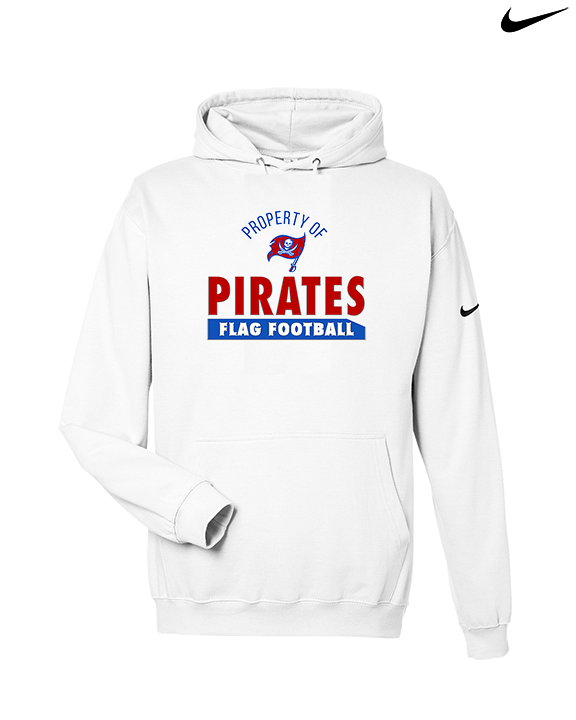 San Leandro HS Flag Football Property - Nike Club Fleece Hoodie