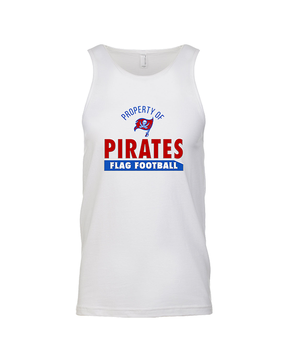 San Leandro HS Flag Football Property - Tank Top