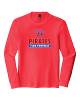 San Leandro HS Flag Football Property - Tri-Blend Long Sleeve