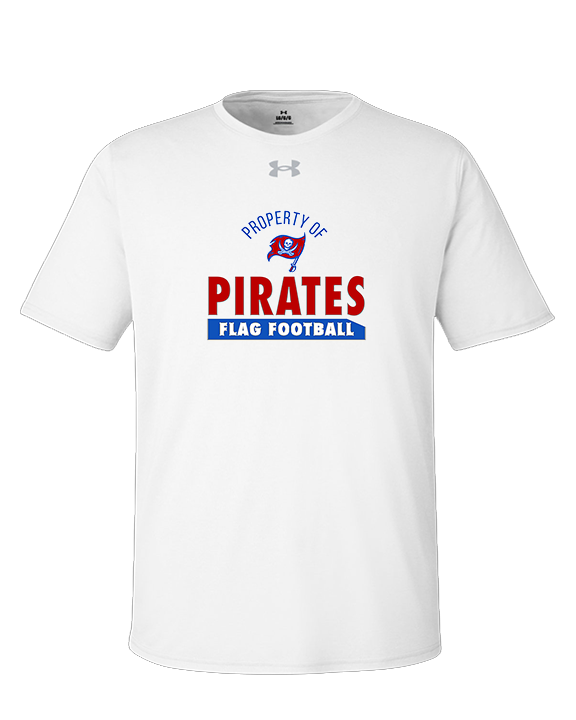 San Leandro HS Flag Football Property - Under Armour Mens Team Tech T-Shirt