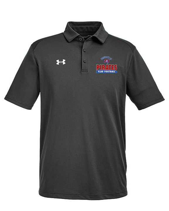 San Leandro HS Flag Football Property - Under Armour Mens Tech Polo