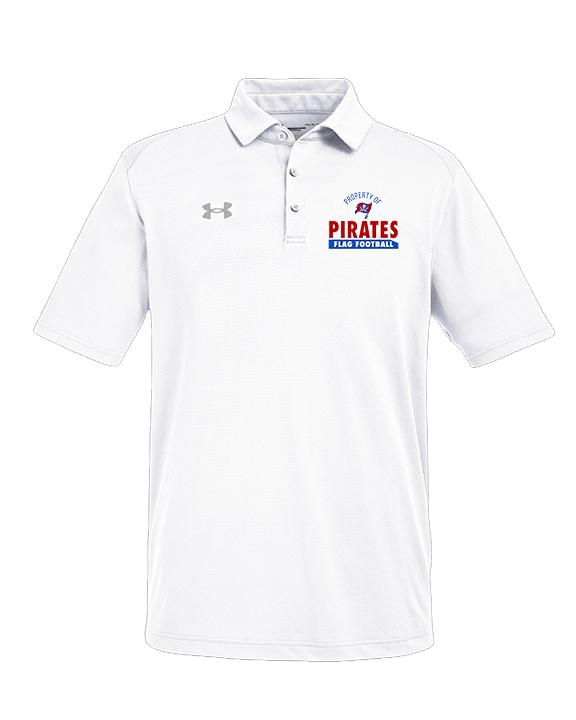 San Leandro HS Flag Football Property - Under Armour Mens Tech Polo